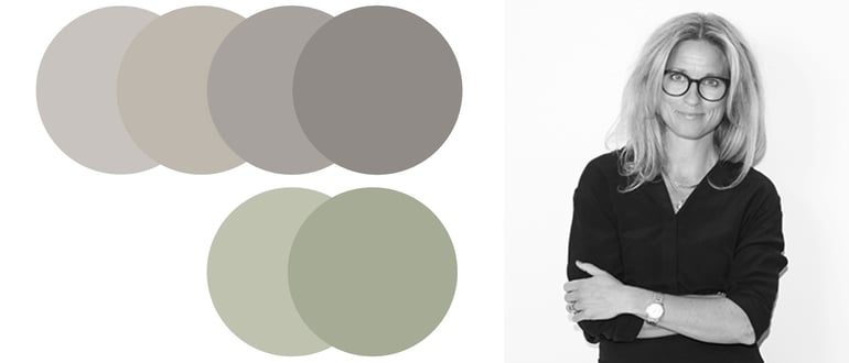 Ulrika Sjöö Wiberg and a range of neutral colours