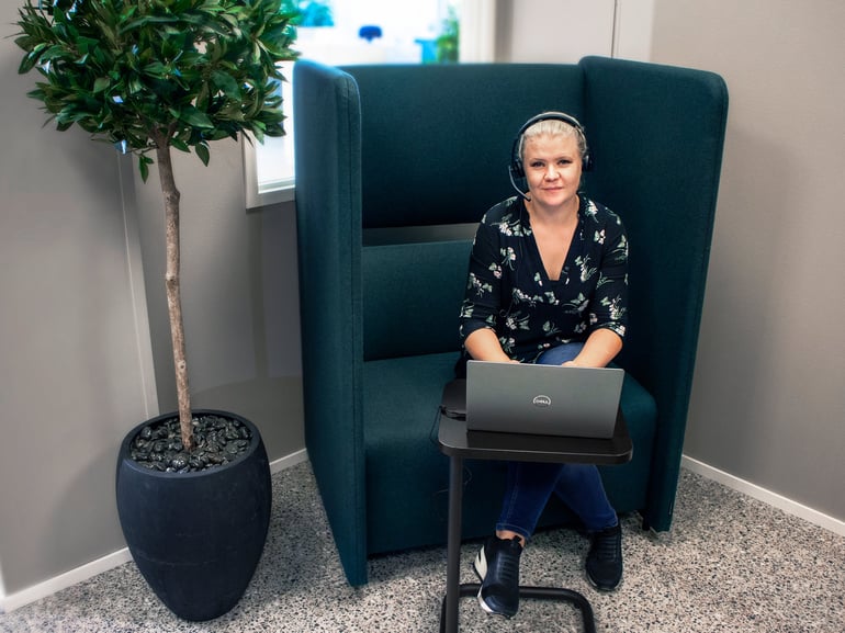 Akustiksofa