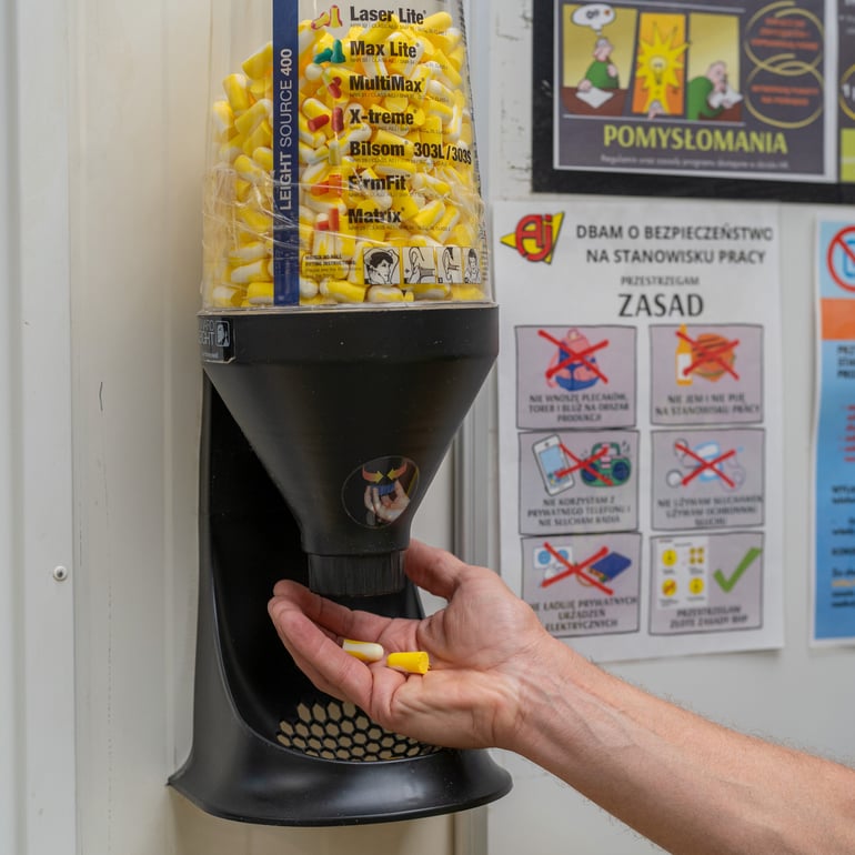 Ohrstöpselspender