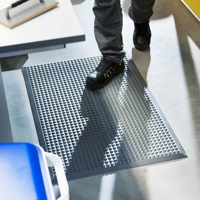 Arbetsplatsmatta