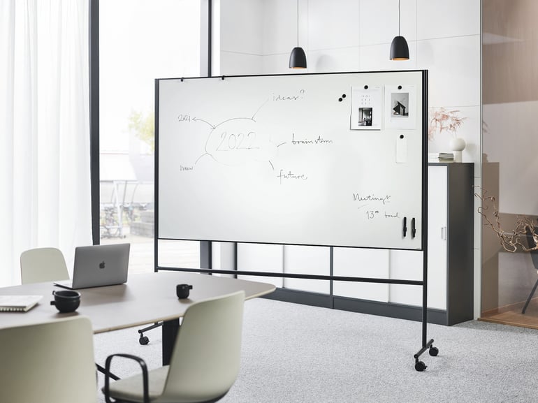 Mobilní bílá tabule