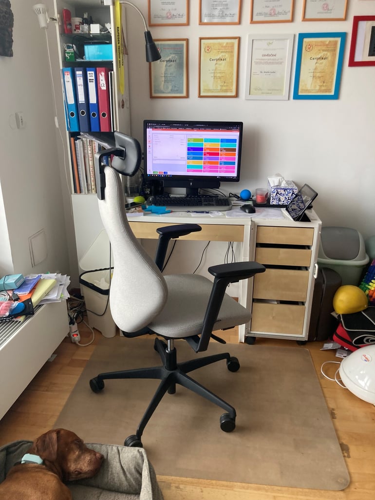 Prostředí kanceláře Martina Lacka 1