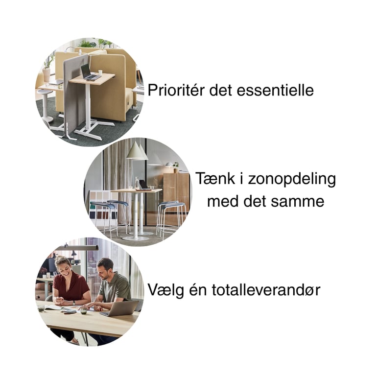 3 ting du skal huske, når kontorindretningen skal gå stærkt