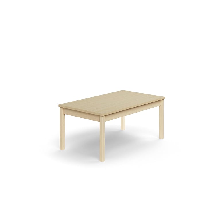 Levně Stůl DECIBEL, 1200x700x530 mm, akustická HPL deska, bříza