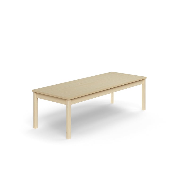 Levně Stůl DECIBEL, 1800x700x530 mm, akustická HPL deska, bříza