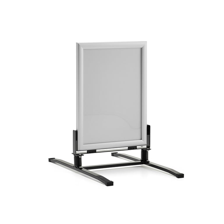 Swing sign stand, 500x700 mm, alu lacquered | AJ Products UK