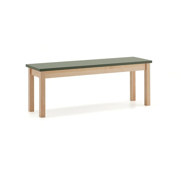 Levně Lavice ZET, 1200x440 mm, tmavě zelená