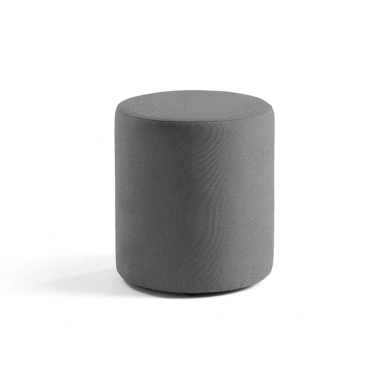 E-shop Taburet CASUAL, Ø 440 mm, látka CURA, antracit