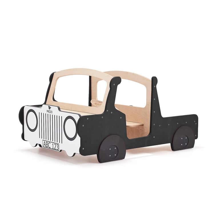 Hrací nábytek DRIVE, auto, černá