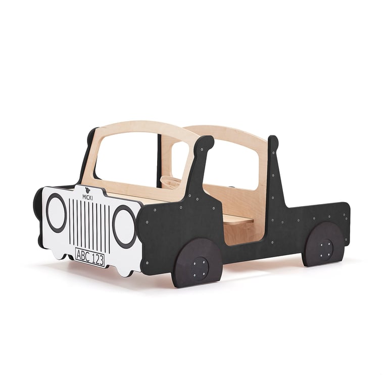 Levně Hrací nábytek DRIVE, auto, černá