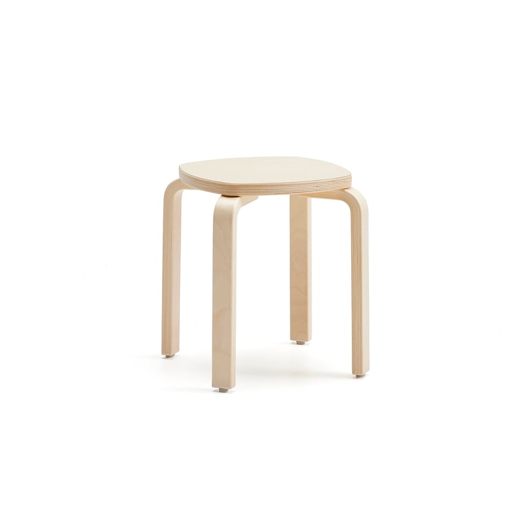 Levně Stolička VIDE, výška 380 mm, bříza