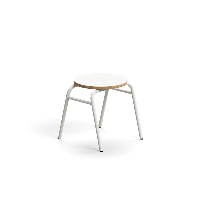E-shop Stolička ALTUS, výška 380 mm, biela