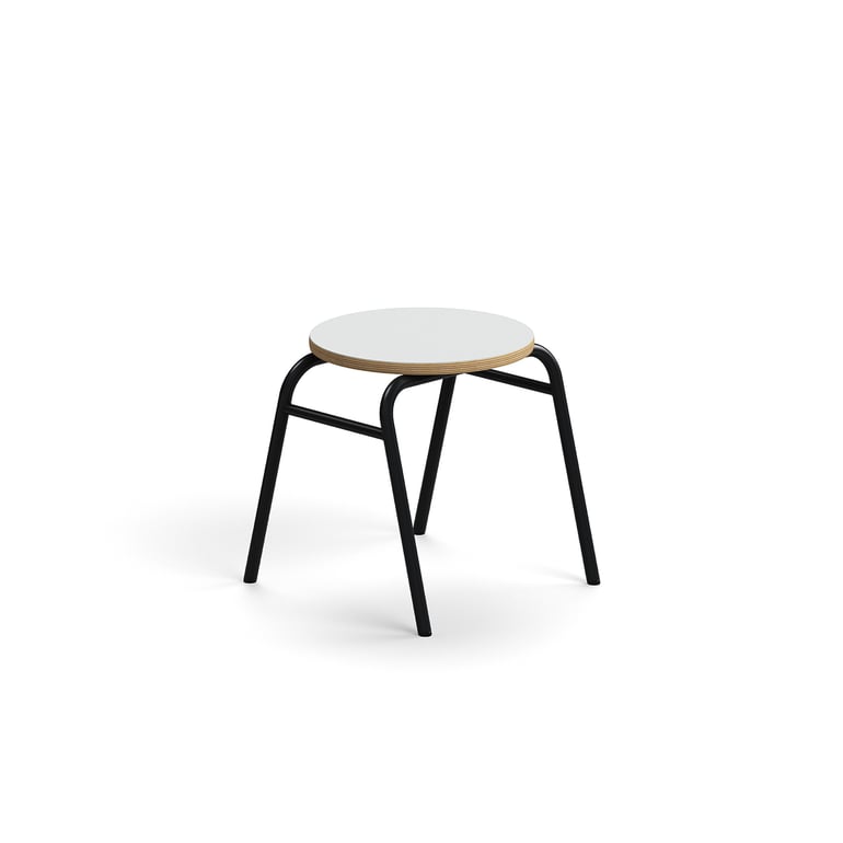 E-shop Stolička ALTUS, výška 380 mm, antracit/šedá
