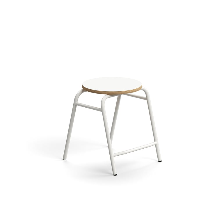 E-shop Stolička ALTUS, výška 440 mm, biela