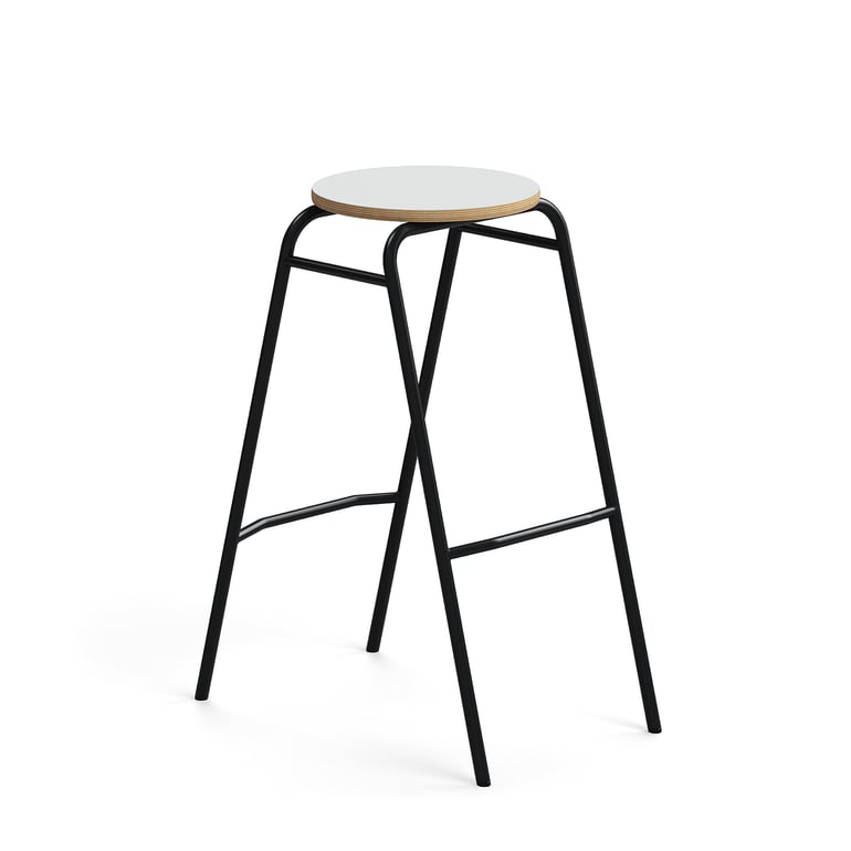 E-shop Barová stolička ALTUS, výška 790 mm, antracit/šedá
