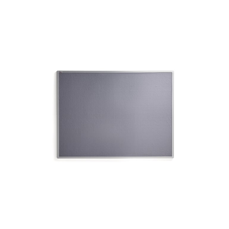 Levně Nástěnka VIRGINIA, 1200x900 mm, šedá, hliníkový rám