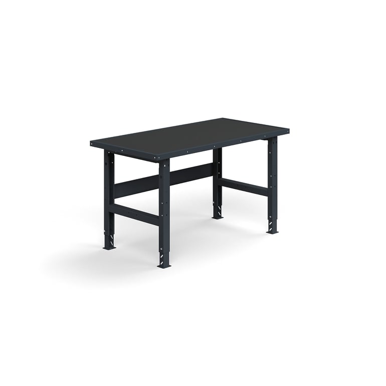 Levně Dílenský stůl TRUST, 1500x760mm, 300 kg, s ochrannou podložkou