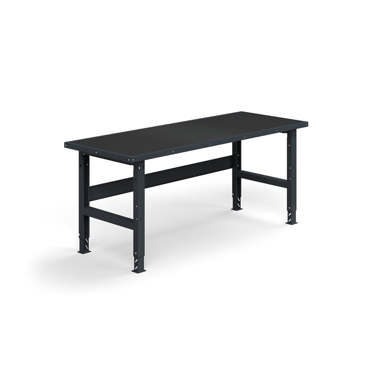 E-shop Dielenský stôl TRUST, 2000x760mm, 300 kg, s ochrannou podložkou