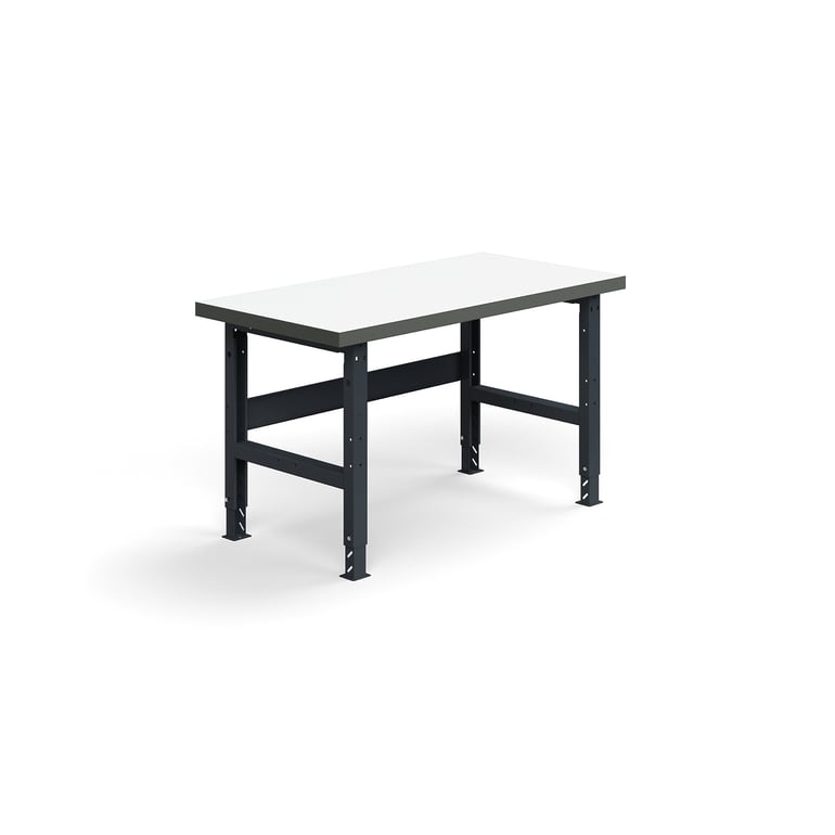 Levně Dílenský stůl TRUST, 1500x760mm, 600 kg, vysokotlaký laminát