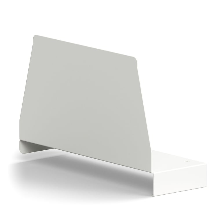 E-shop Deliaca priečka pre policu RELY, ľavá, 160x300 mm, biela
