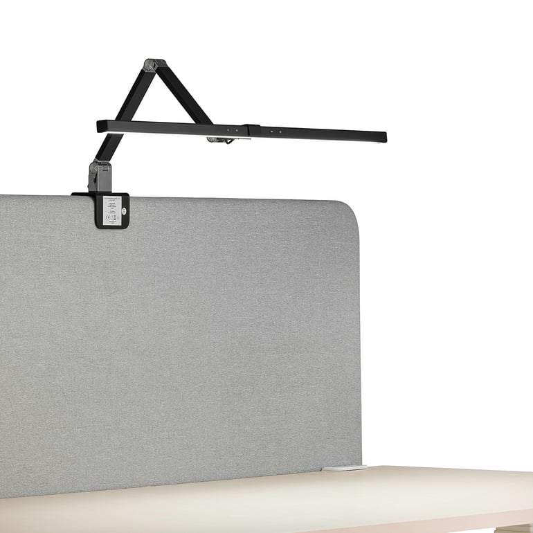 E-shop Stolová lampa SCREENLITE, LED, s držiakom na monitor, čierna
