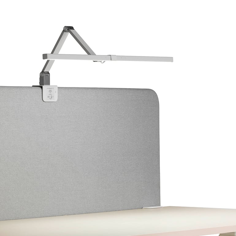 Levně Stolní lampa SCREENLITE, LED, uchycení na paraván, bílá