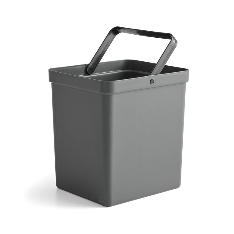 Recyklačný kontajner BICA, 15 l, antracit