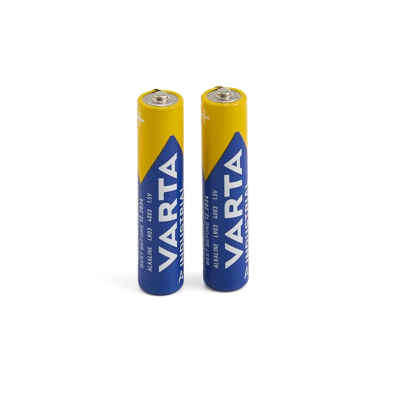 Fotografie produktu: Baterie BURG NIRO, VARTA AAA 1.5V Industrial Pro, bal. 2 ks