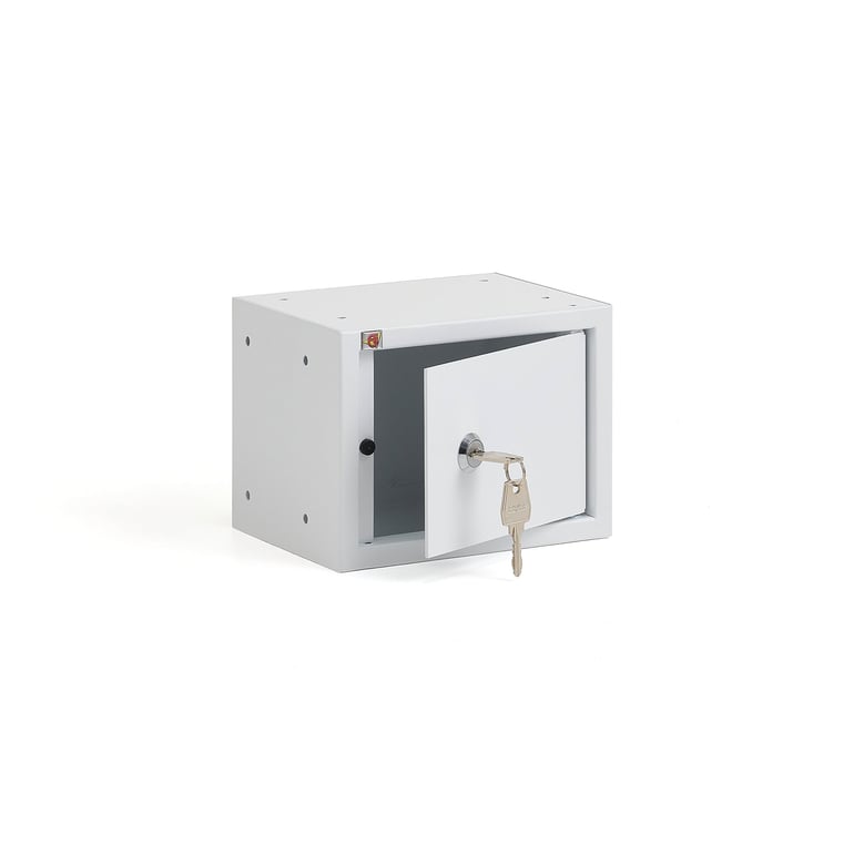 Odkladacia skrinka CUBE, biela, 150x200x150 mm