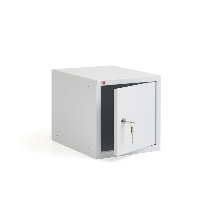 Odkladacia skrinka CUBE, biela, 270x270x350 mm