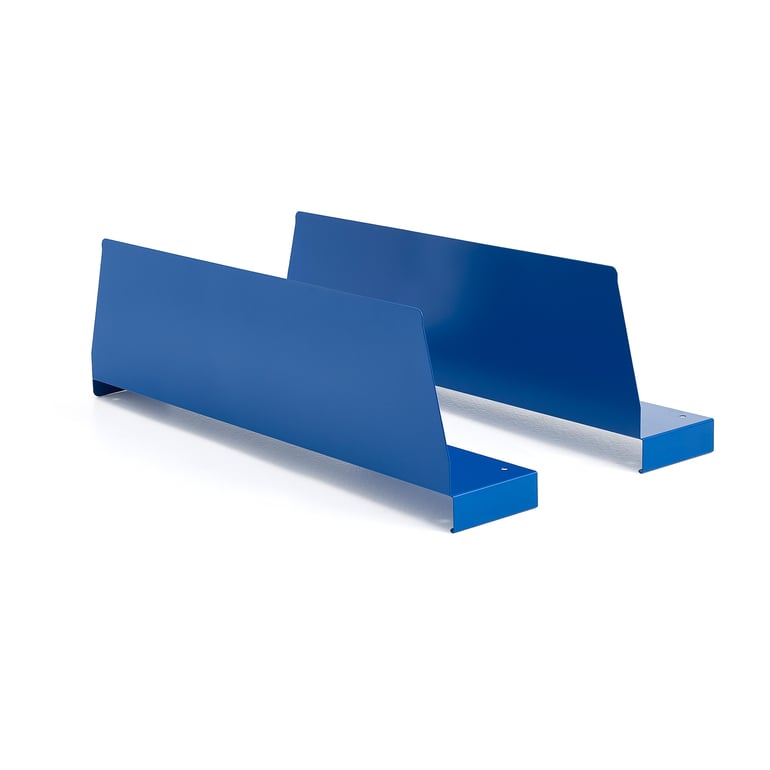 Fotografie produktu: Přepážka na polici SUPPLY, 2 kusy, 160x575 mm, modrá