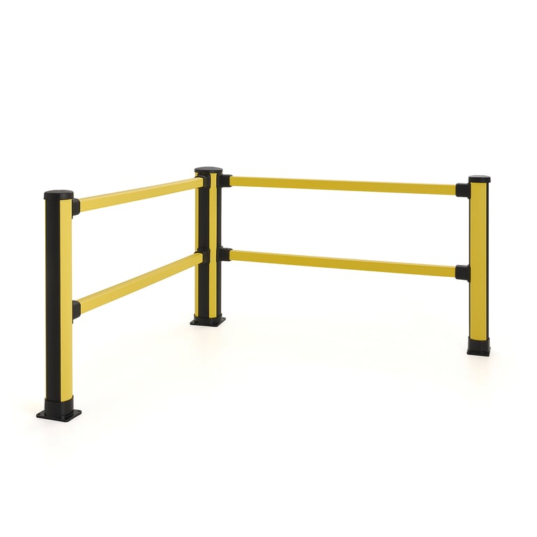 Fotografie produktu: Ochranné zábradlí X-PROTECT, pružné, rohový modul, 1170x2000 mm
