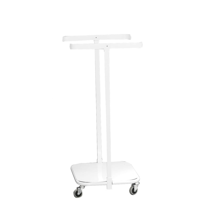 Levně Stojan na odpadkové pytle 125 l, gumová kola