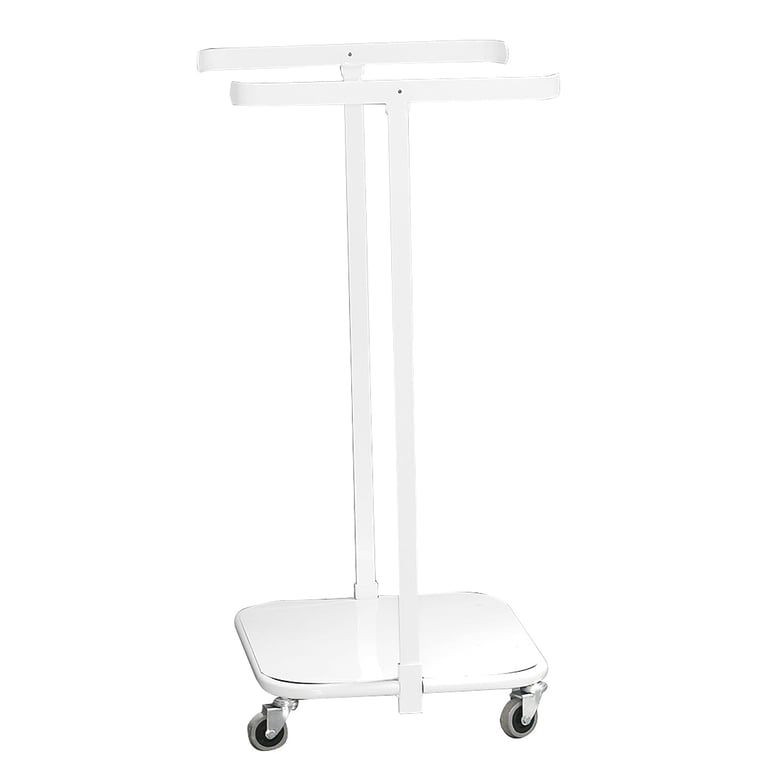 Levně Stojan na odpadkové pytle 60 l, gumová kola