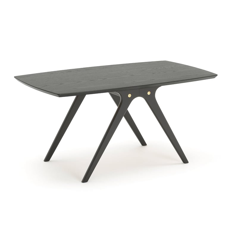 Konferenčný stolík SWING, 1100x600x520 mm, čierno morený dub
