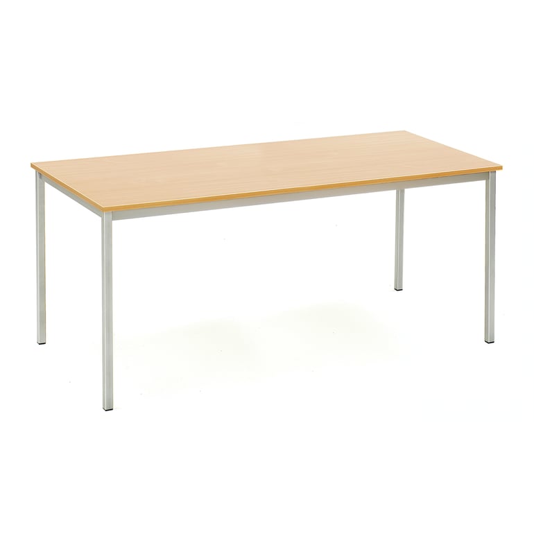 Fotografie produktu: Jídelní stůl JAMIE, 1800x800 mm, buk, hliníkově šedá