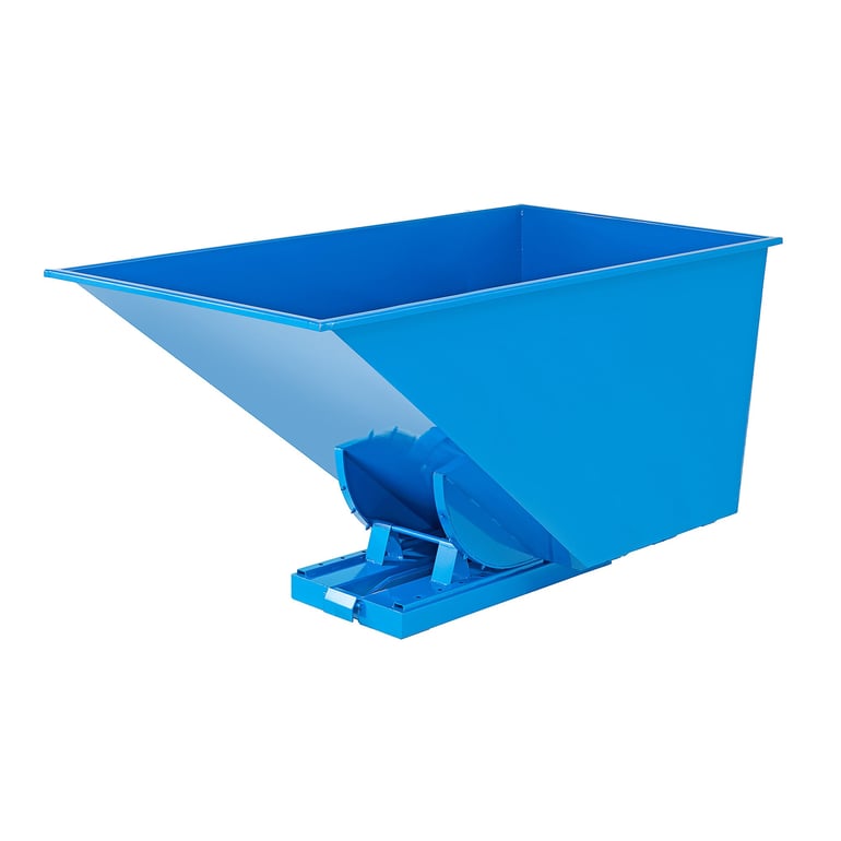 Levně Výklopný kontejner AZURE, 1600 l, modrý