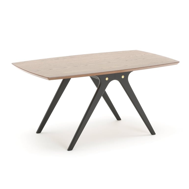 Konferenčný stolík SWING, 1100x600x520 mm, zadymený dub