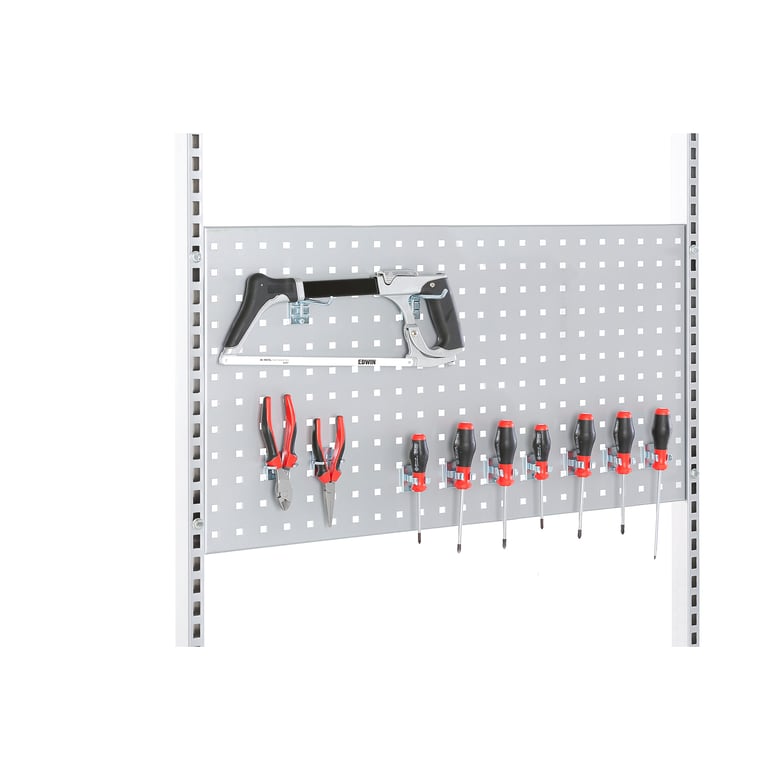 Levně Panel na nářadí k pracovnímu stolu MOTION, 480x875 mm
