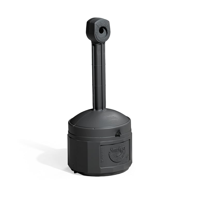 Levně Venkovní stojanový popelník HENRY, výška 980 mm, černý