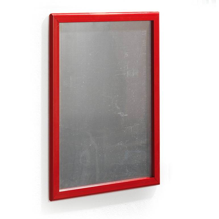 Levně Zaklapávací rám, 500x700 mm, červená