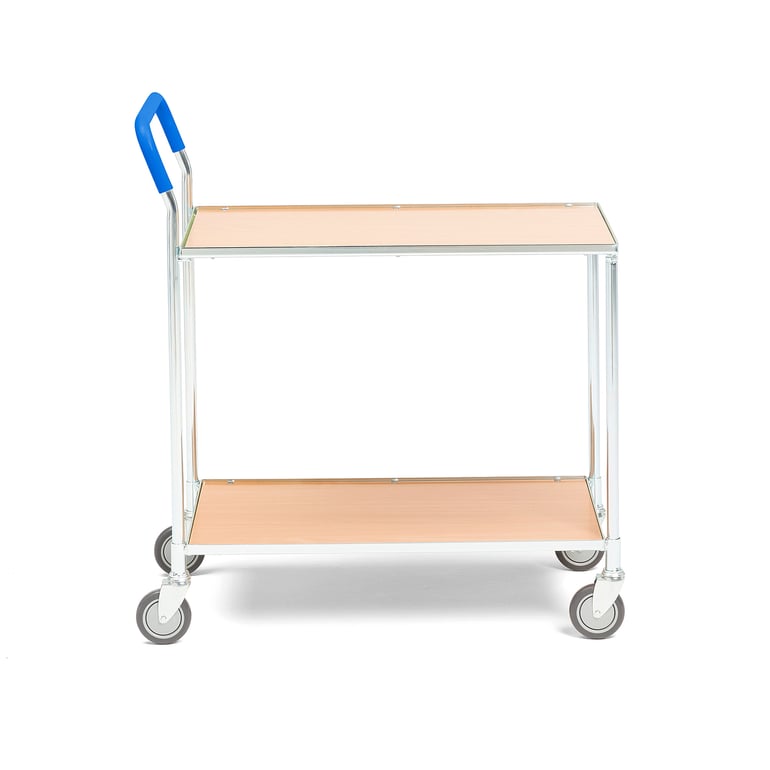 Levně Policový vozík PUSH, 760x430 mm, buk