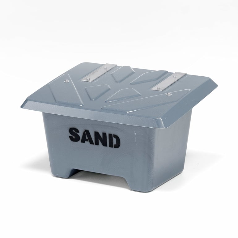 Levně Nádoba na posypový materiál, 65 l, šedá