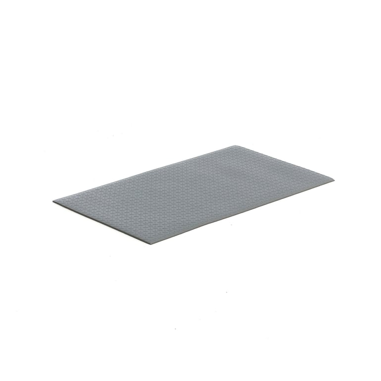 Gumová pracovná rohož MARVELL, šírka 610 mm, vlastná dĺžka, šedá