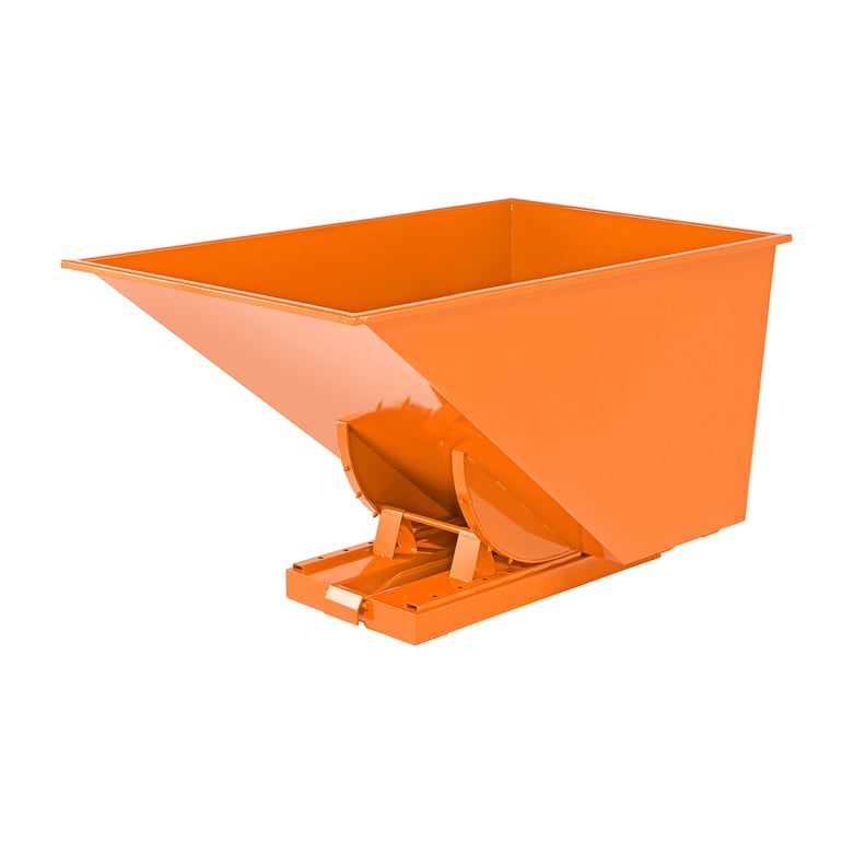 Tipcontainer SPECTRA, 1100 liter, orange | AJ Produkter