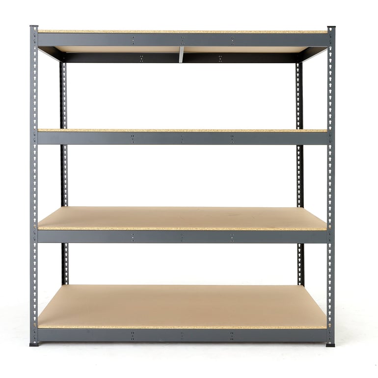 Policový regál COMBO, nosnosť 700kg/polica, 1980x1840x1230 mm