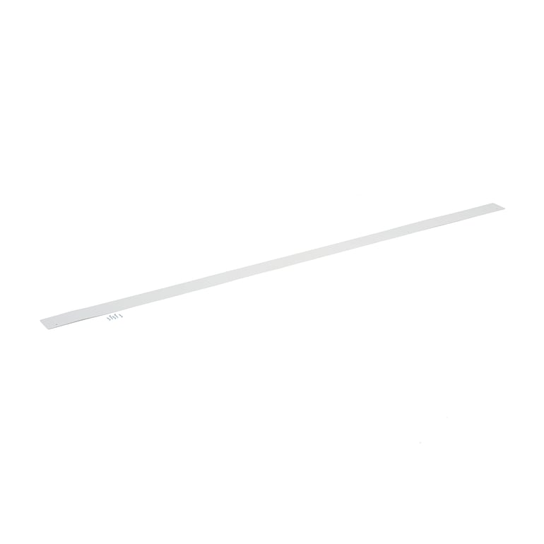 Levně Zadní okrajová lišta k pracovnímu stolu ROBUST / SOLID, 2500 mm