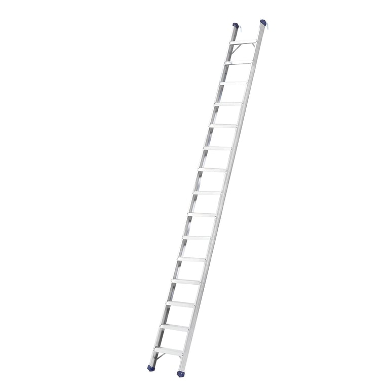 Racking ladder PEAK, 15 treads, H 3990 mm | AJ Products UK