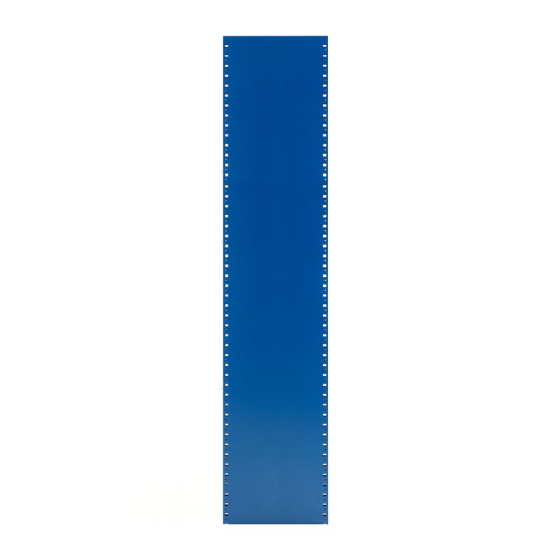 Levně Uzavřený rám k regálu MIX, 2100x500 mm, modrý, 1 ks