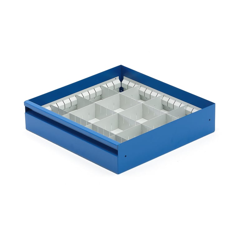 Levně Organizér do zásuvky pro skříň SUPPLY, plechový